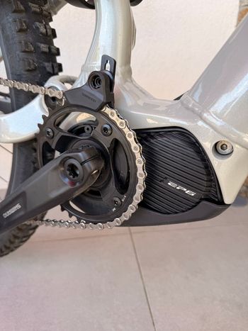 Used ROCKRIDER E-MTB E-Feel Shimano CUES 2024 Mountainbike, Light Gray — image 5 of 10