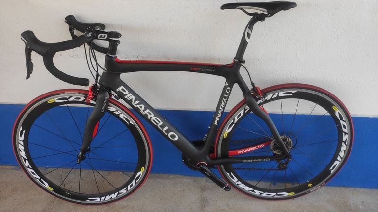 Used Pinarello FP Quattro Easy-Fit Force / Rival Bike 2013 2013 Road & Gravel, Black — image 9 of 16