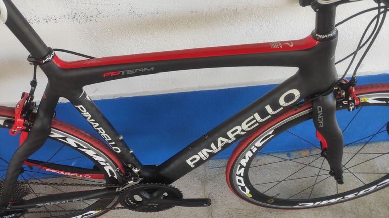 Used Pinarello FP Quattro Easy-Fit Force / Rival Bike 2013 2013 Road & Gravel, Black — image 5 of 16