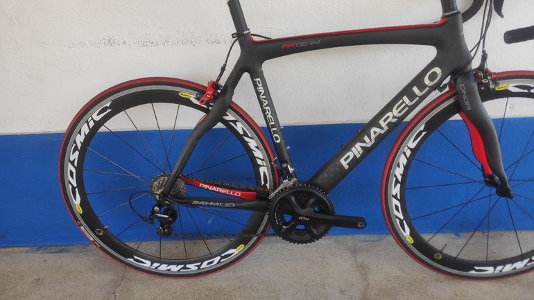 Used Pinarello FP Quattro Easy-Fit Force / Rival Bike 2013 2013 Road & Gravel, Black — image 3 of 16
