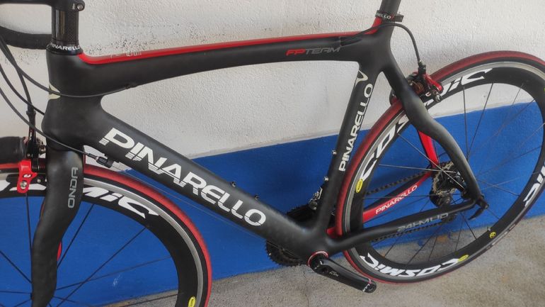Used Pinarello FP Quattro Easy-Fit Force / Rival Bike 2013 2013 Road & Gravel, Black — image 12 of 16