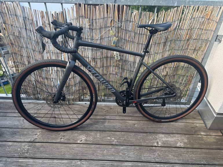 Used Specialized Diverge Base E5 2021 2021 Road & Gravel, Hellgrau — image 2 of 11