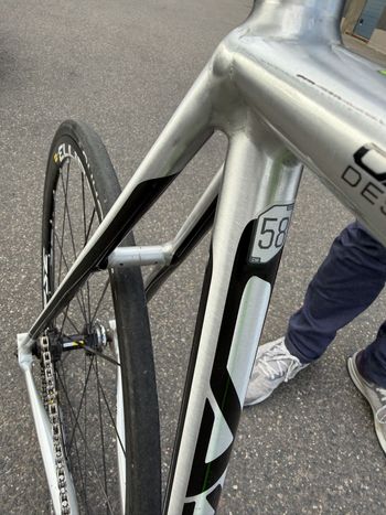 Used Cannondale Caad Frameset 2015 Road & Gravel, Green — image 6 of 6
