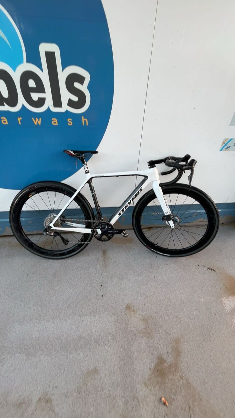 Used Stevens Super Prestige Di2 2026 2026 Road & Gravel, White — image 3 of 3