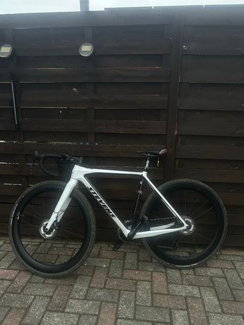 Used Stevens Super Prestige Di2 2026 2026 Road & Gravel, White — image 2 of 3