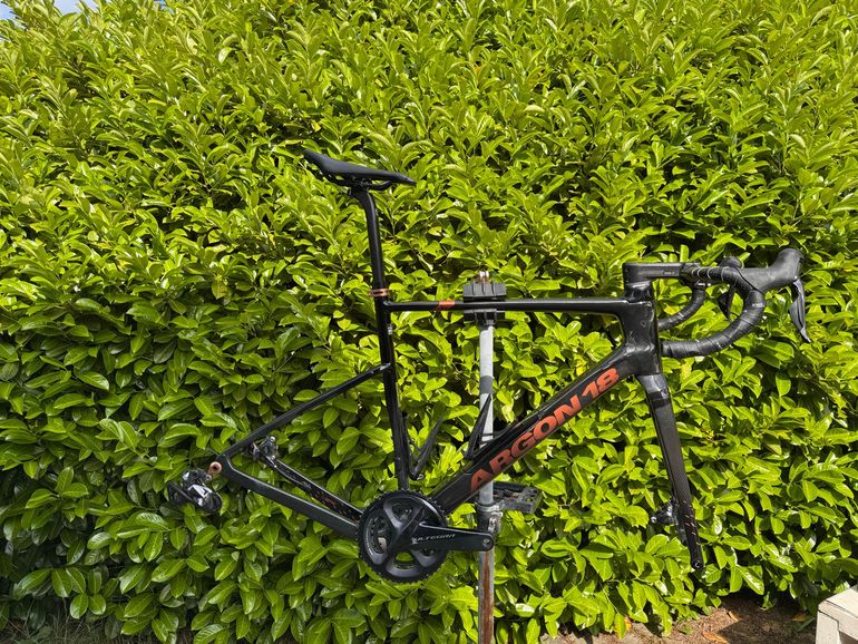Used Argon 18 Krypton Pro Shimano Ultegra Di2 2025 Frameset 2025 Road & Gravel, Black — image 1 of 6