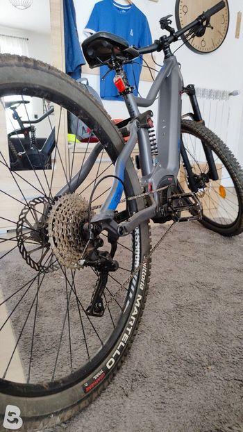 Used LOMBARDO Stilus E-trail 2023 Mountainbike, Light Gray — image 2 of 7