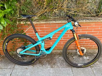 Used Yeti SB115 T/Series Frameset 2023 2023 Mountainbike, Green — image 2 of 15