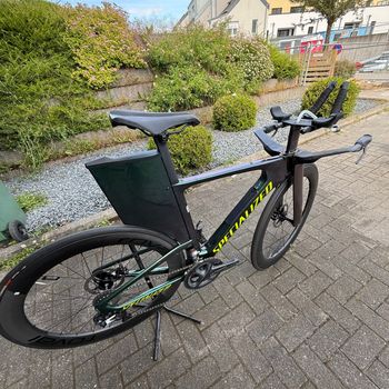 Used Specialized Shiv Expert Disc 2021 2021 Road & Gravel, Verde — image 5 of 7