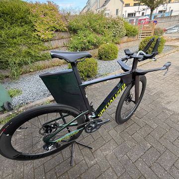 Specialized Shiv Expert Disc 2021 2021 Road & Gravel de segunda mano, Verde — imagen 5 de 7