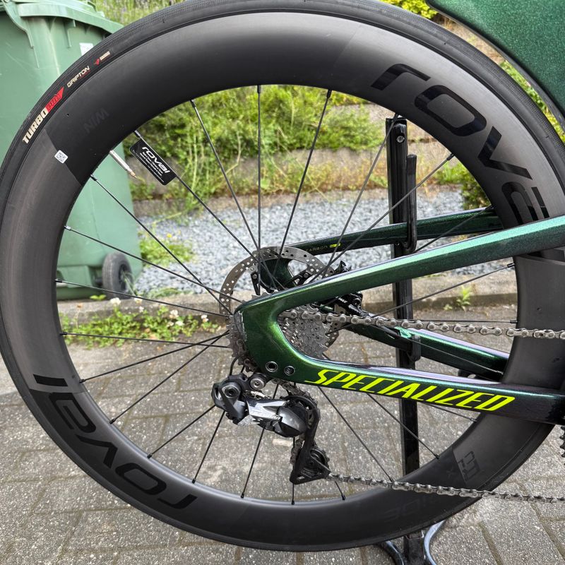 Specialized Shiv Expert Disc 2021 2021 Road & Gravel de segunda mano, Verde — imagen 2 de 7