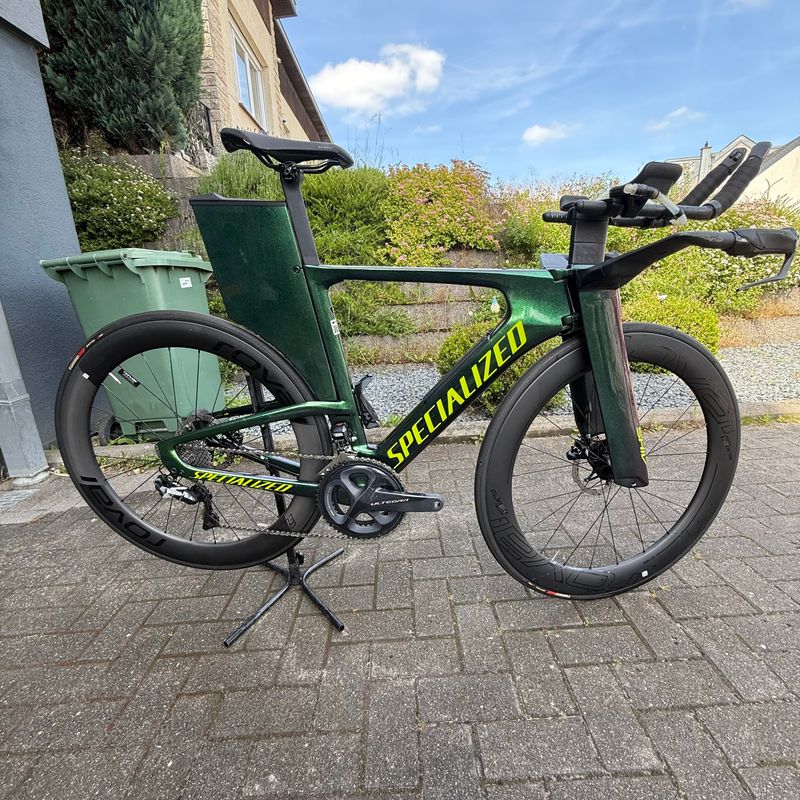 Specialized Shiv Expert Disc 2021 2021 Road & Gravel de segunda mano, Verde — imagen 1 de 7