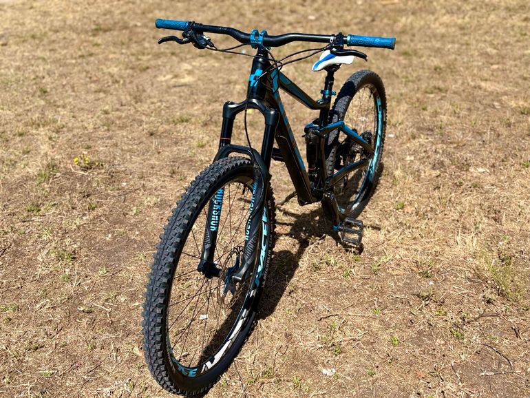 Used CUBE STEREO 140 C:62 SL 29 2017 2017 Mountainbike, Black — image 5 of 12