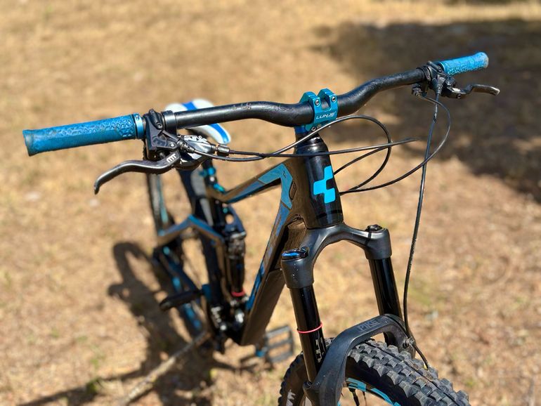 Used CUBE STEREO 140 C:62 SL 29 2017 2017 Mountainbike, Black — image 7 of 12