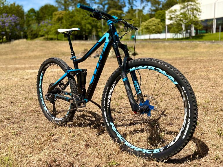 Used CUBE STEREO 140 C:62 SL 29 2017 2017 Mountainbike, Black — image 9 of 12