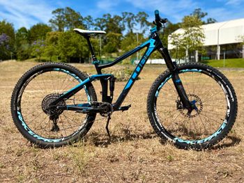 Used CUBE STEREO 140 C:62 SL 29 2017 2017 Mountainbike, Black — image 10 of 12