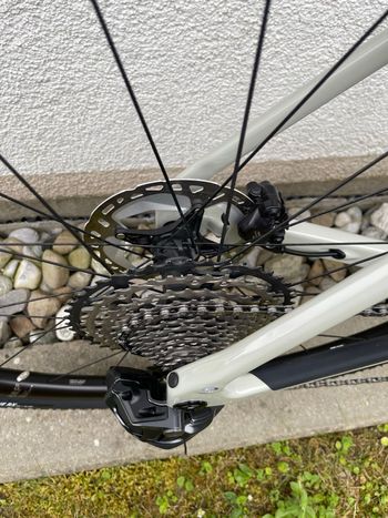 Used Canyon Grizl CF 8 Di2 2026 2026 Road & Gravel, Light Gray — image 10 of 22