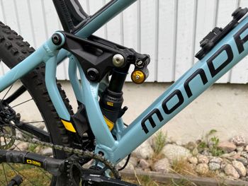Used Mondraker SUPERFOXY R 2022 2022 Mountainbike, Blue — image 7 of 11