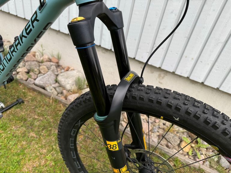 Used Mondraker SUPERFOXY R 2022 2022 Mountainbike, Blue — image 6 of 11