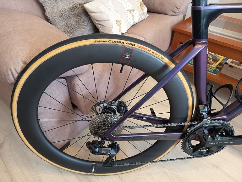 Used LOOK 795 BLADE RS COFIDIS RUEDAS RESERVE ZIPP LOOK 795 BLADE RS COFIDIS RUEDAS RESERVE ZIPP Custom Shimano Ultegra Di2 2025 Road & Gravel, Purple — image 10 of 28