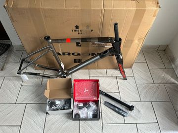 Brugt Argon 18 Dark Matter SRAM Rival eTap AXS 2022 Frameset 2022 Road & Gravel — billede 2 af 23
