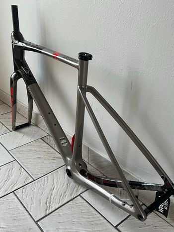 Used Argon 18 Dark Matter SRAM Rival eTap AXS 2022 Frameset 2022 Road & Gravel, Light Gray — image 11 of 23