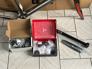 Brugt Argon 18 Dark Matter SRAM Rival eTap AXS 2022 Frameset 2022 Road & Gravel — billede 14 af 23