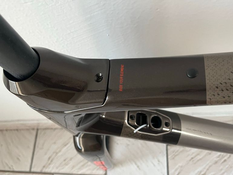 Used Argon 18 Dark Matter SRAM Rival eTap AXS 2022 Frameset 2022 Road & Gravel, Light Gray — image 7 of 23
