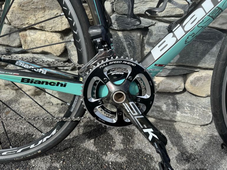 Used Bianchi Oltre Shimano Ultegra Di2 2014 Road & Gravel, Green — image 3 of 5