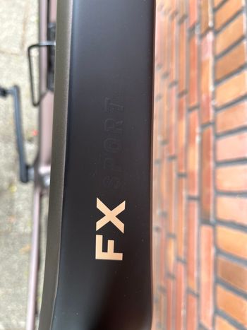 Used Trek FX Sport 6 2025 2025 Urban, Orange — image 2 of 10