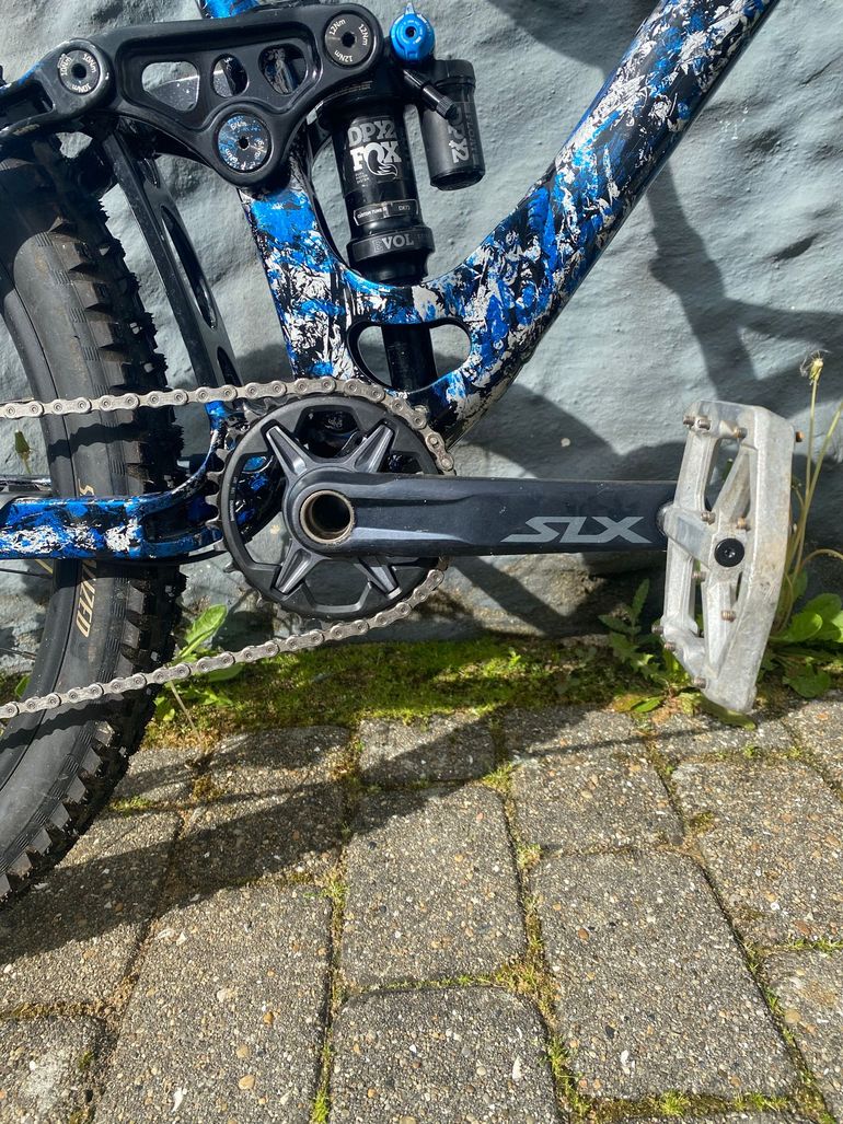 Used Banshee PRIME V3.2 Frame 2023 2023 Mountainbike, Blue — image 4 of 6