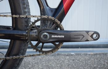 Used Olympia Iron Pro Disc 2022 Mountainbike, Rosso — image 4 of 4