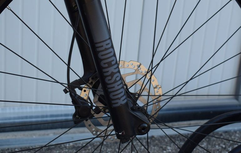 Used Olympia Iron Pro Disc 2022 Mountainbike, Rosso — image 3 of 4