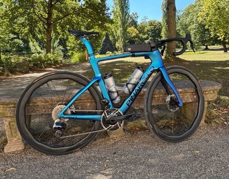 Used Pinarello Pinarello Dogma F Luxter Blue SRAM Red 2025 Road & Gravel, Blue — image 1 of 14