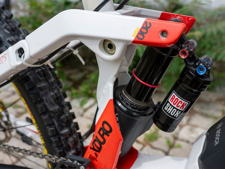 Used Haibike Haibike XDURO DOWNHILL PRO 2016 2016 Mountainbike, Weiß — image 15 of 35