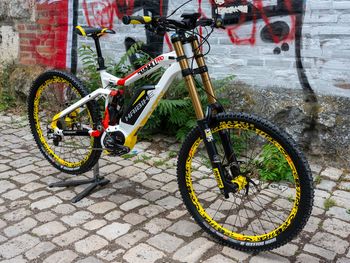 Used Haibike Haibike XDURO DOWNHILL PRO 2016 2016 Mountainbike, Weiß — image 7 of 35
