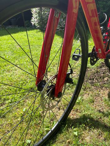 Used Scott Speedster Shimano Sora 2023 Road & Gravel, Red — image 10 of 14