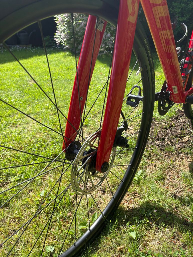 Used Scott Speedster Shimano Sora 2023 Road & Gravel, Red — image 10 of 14