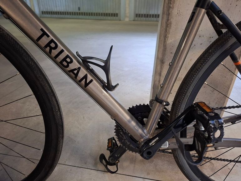 Used TRIBAN RC520 Disc Road Bike - 105 2021 2021 Road & Gravel, Light Gray — image 7 of 8