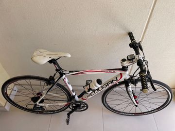 Lee Cougan Alloy 7005 2015 Road & Gravel usato, Bianco — immagine 2 di 7