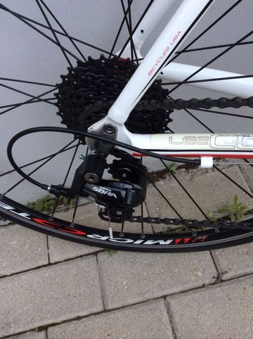 Lee Cougan Alloy 7005 2015 Road & Gravel usato, Bianco — immagine 5 di 7