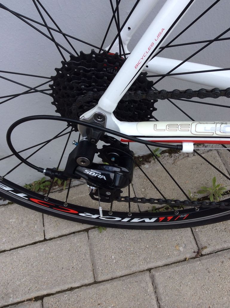 Used Lee Cougan Alloy 7005 2015 Road & Gravel, White — image 5 of 7