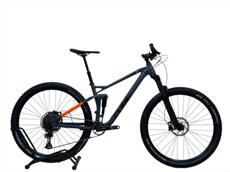 Used CUBE STEREO 120, PRO 2022 2022 Mountainbike, Light Gray, 27.5, 29 — image 1 of 6