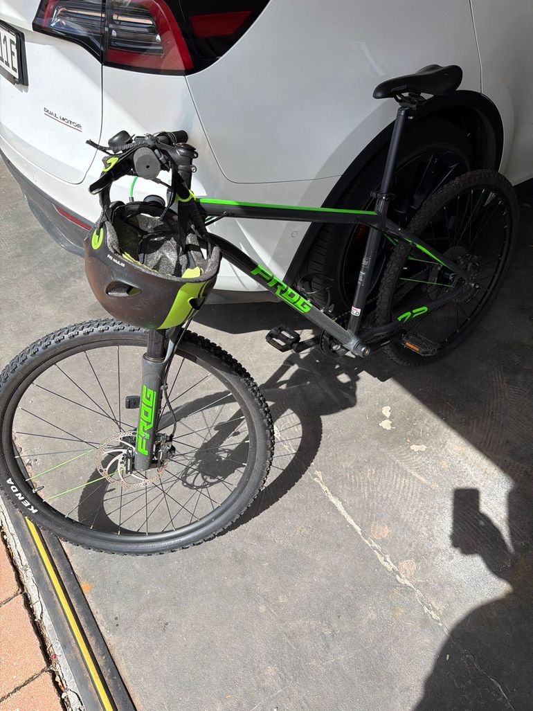 Used Frog Frog Custom Shimano Alivio 2022 Mountainbike, Grigio chiaro — image 1 of 5