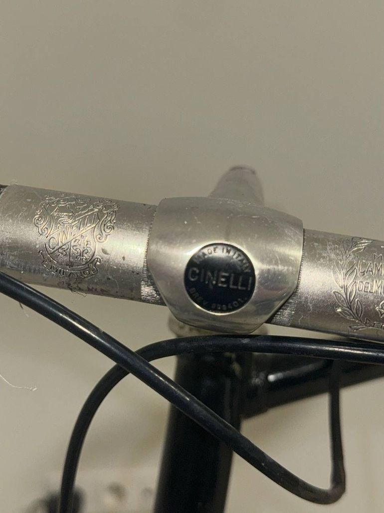 Used Cinelli Supercorsa Campagnolo Record 1968 Road & Gravel, Schwarz — image 13 of 14