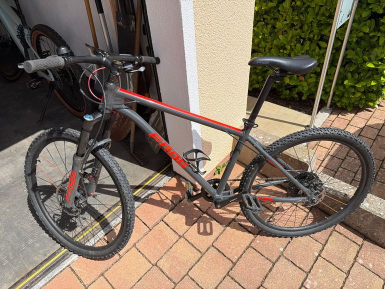 Used Frog Frog Custom Microshift Advent 2022 Mountainbike, Light Gray — image 1 of 4