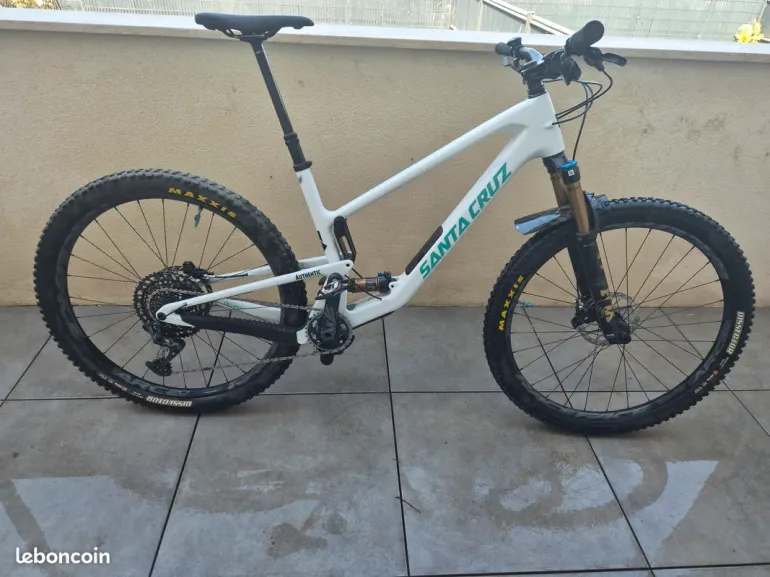 Used Santa Cruz TALLBOY X01 / Carbon CC 2024 2024 Mountainbike, Bianco — image 3 of 5