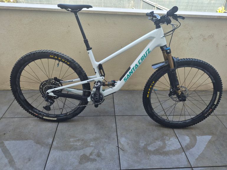 Used Santa Cruz TALLBOY X01 / Carbon CC 2024 2024 Mountainbike, Bianco — image 1 of 5