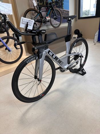 Used CUBE Aerium C:68 SLT 2021 Road & Gravel, Light Gray — image 7 of 8