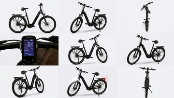 Gebrauchtes Hohe Acht Custom Urban, Schwarz — Bild 6 von 7